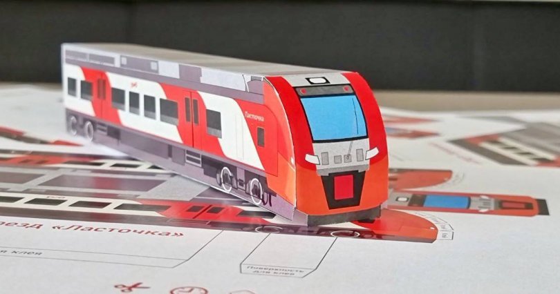 Поделки поезд из бумаги и картона: идеи по изготовлению своими руками (44 фото)