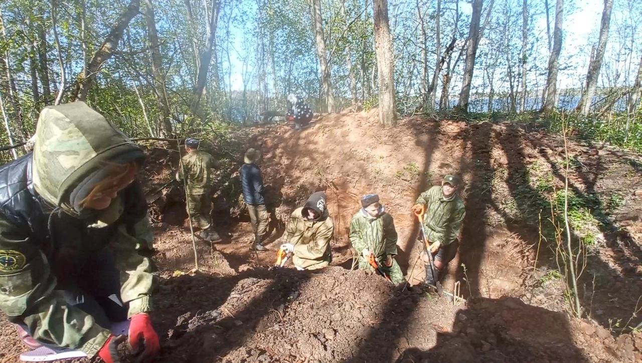 Златоустовские поисковики обнаружили останки погибшего воина 