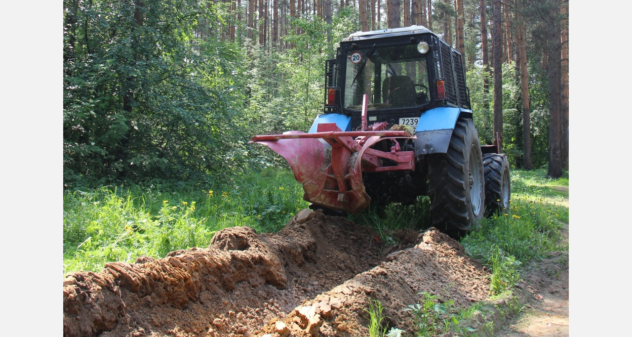 Леса Златоуста окружат полосами