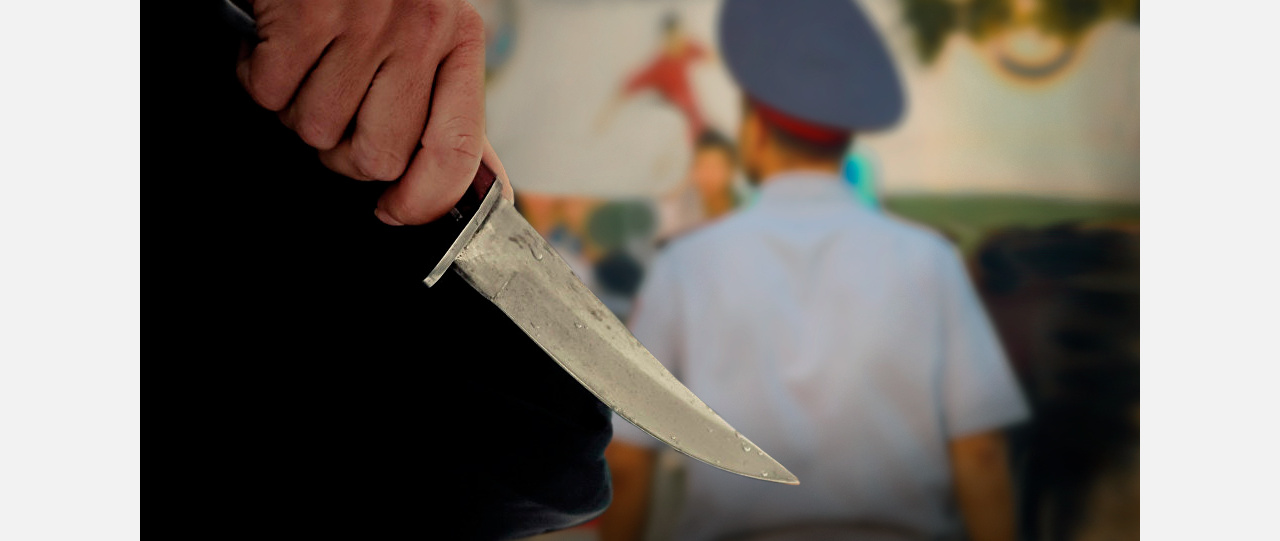 С большого бодуна: в Златоусте «пивной» грабитель бросался на полицейских с ножом