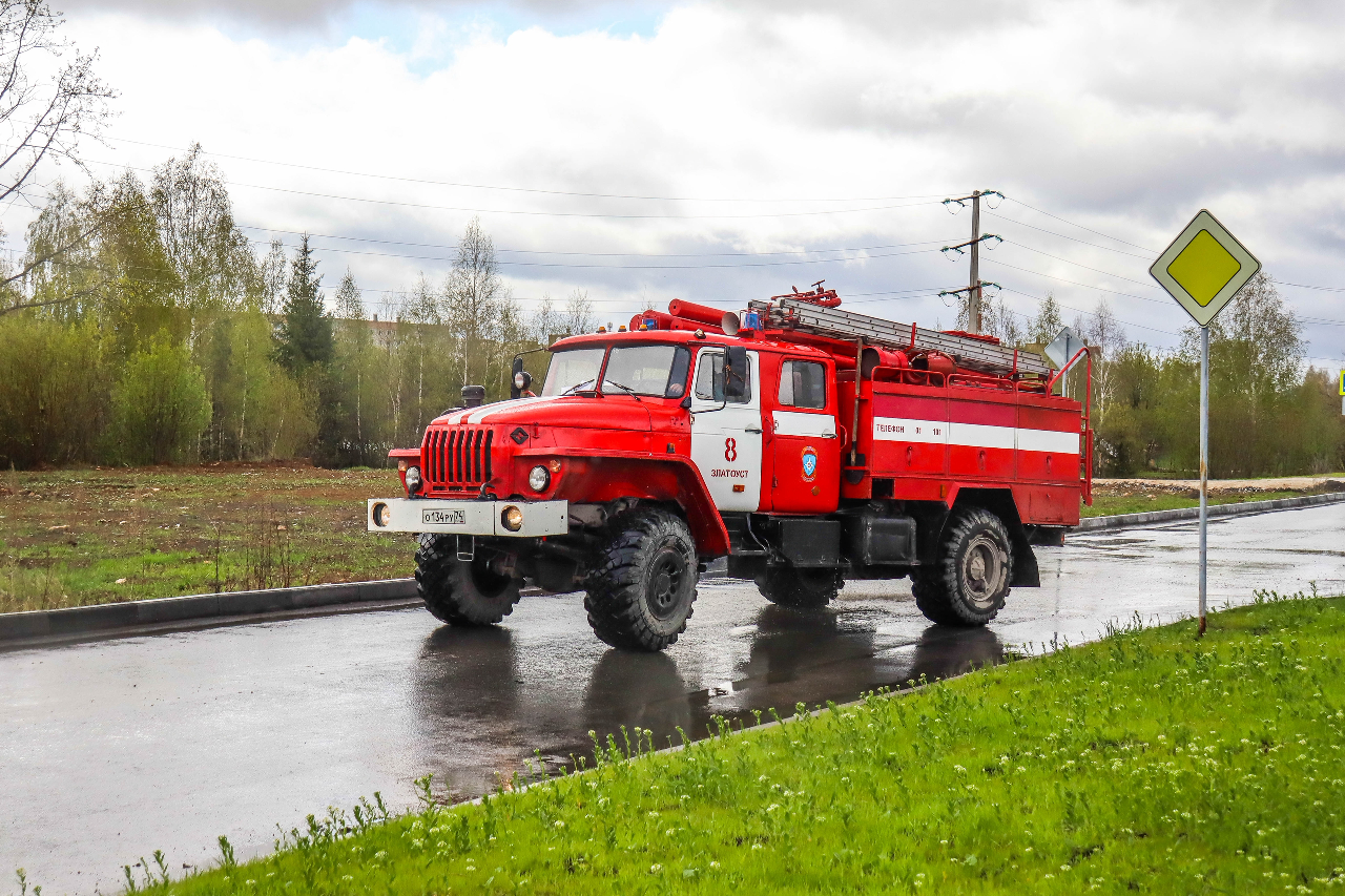 В Златоусте дотла сгорел дом