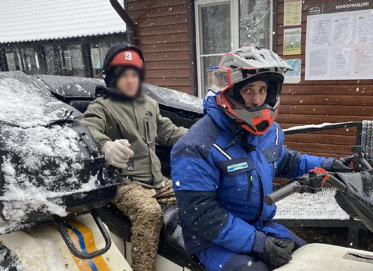 Скользко: в лесах под Златоустом получили травмы два туриста