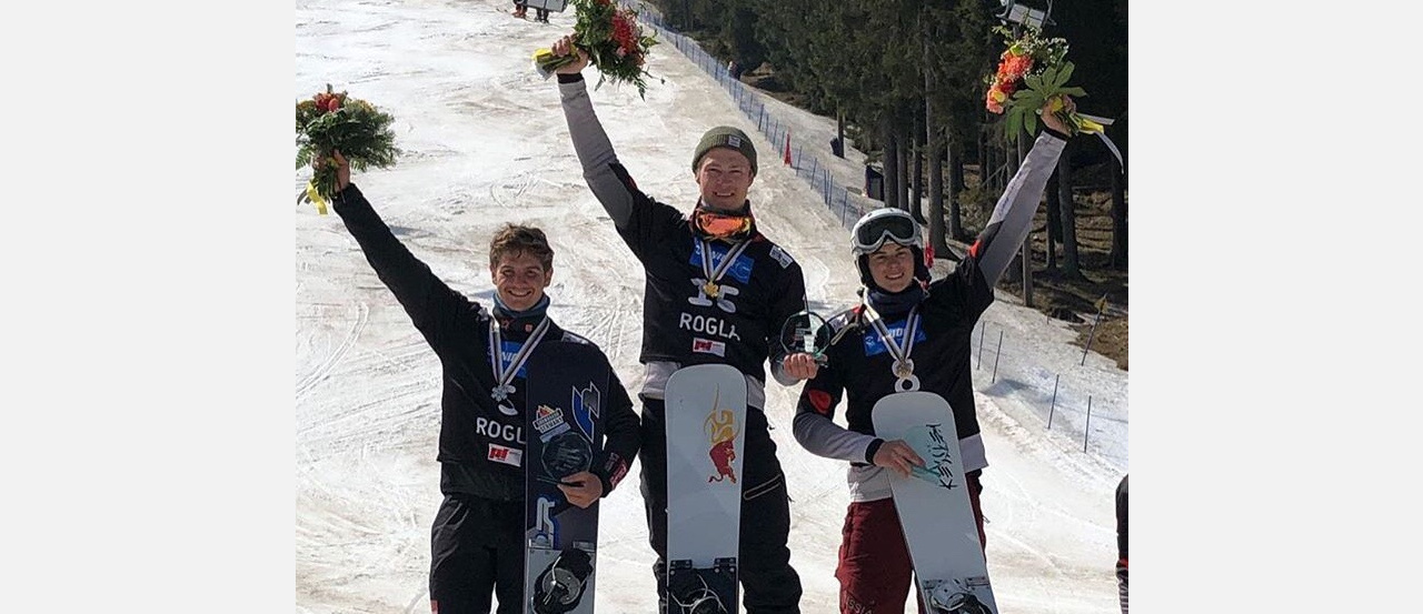 Златоустовский сноубордист в тройке лучших на юниорском Чемпионате мира 