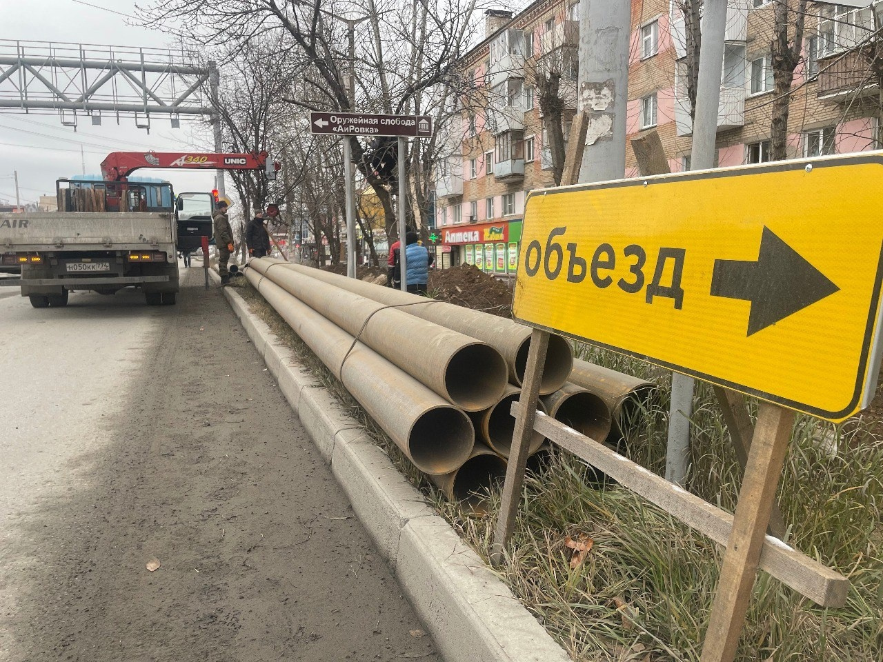 Под занавес сезона: в Златоусте готовятся заменить больше километра теплосетей