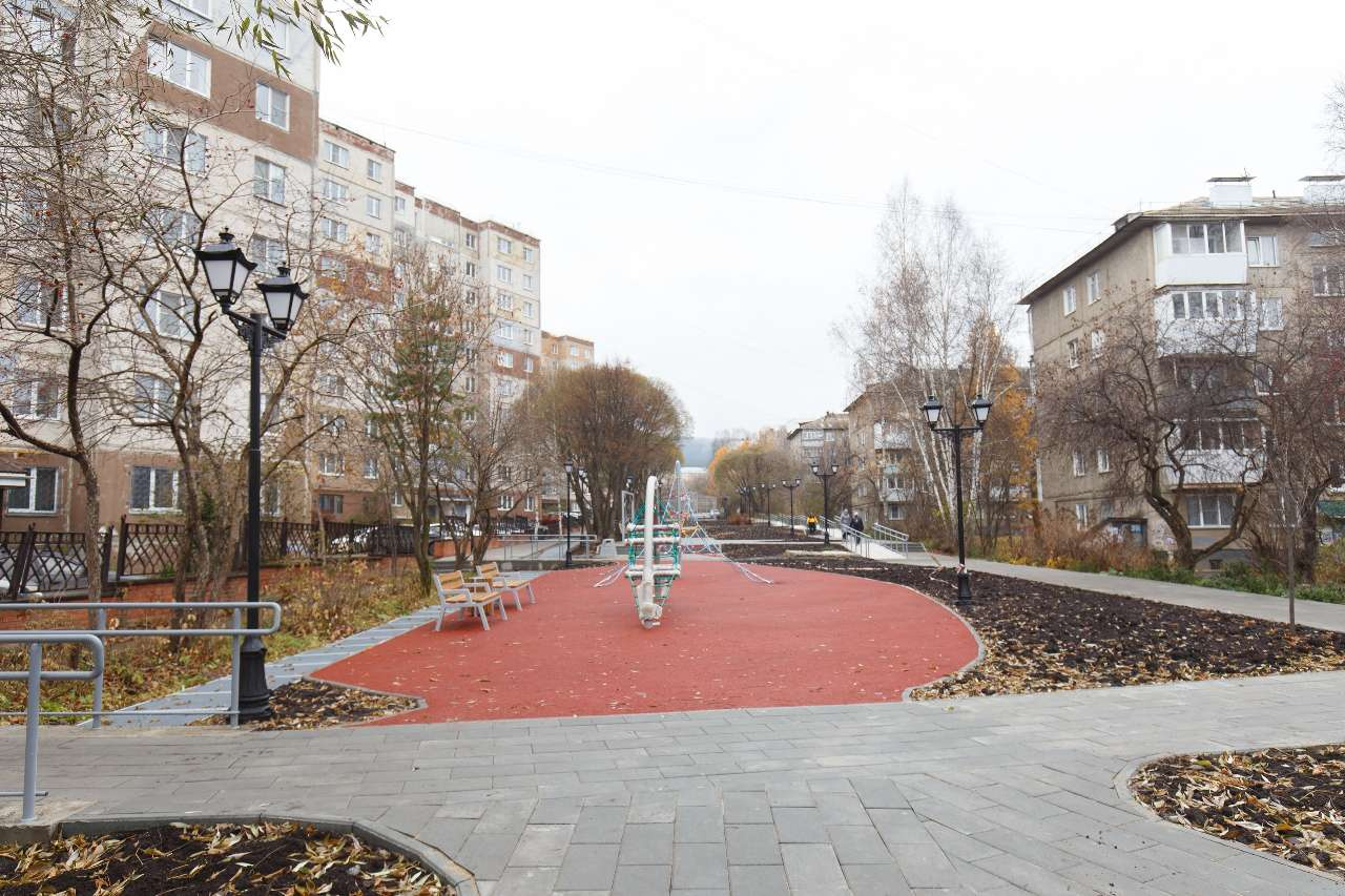 В Златоусте сдали ещё один сквер