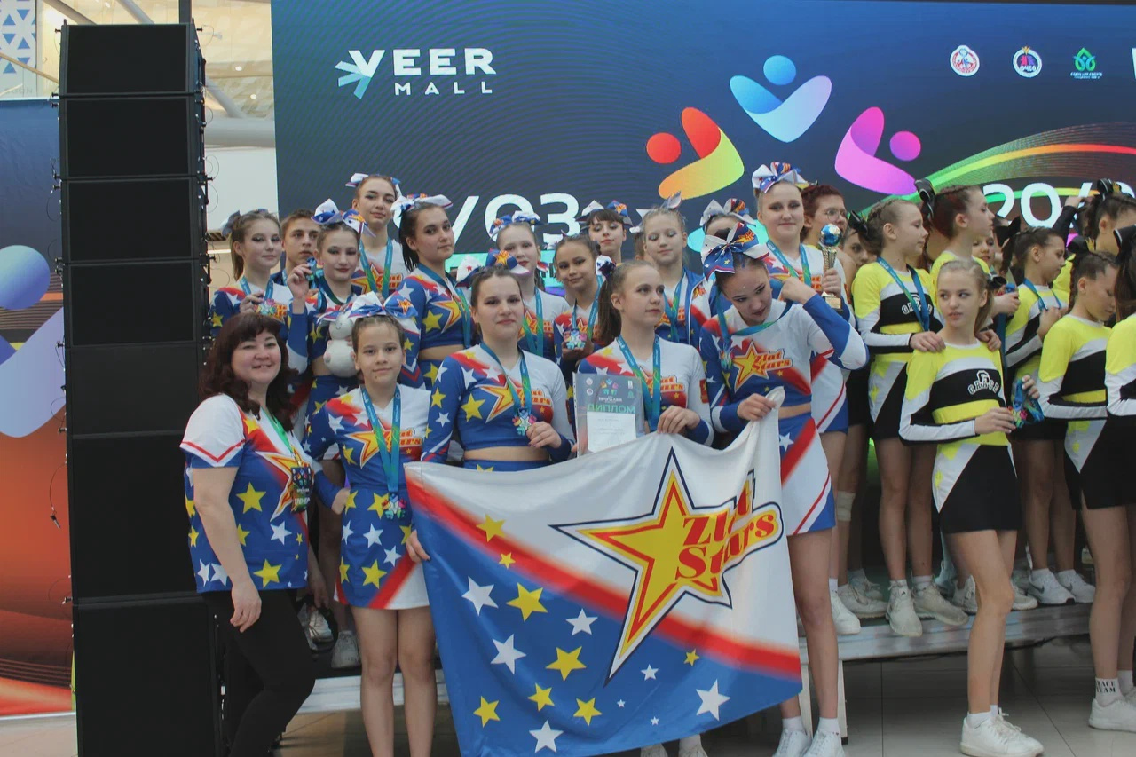 Чирлидеры из Златоуста стали призёрами Кубка «Европа-Азия»