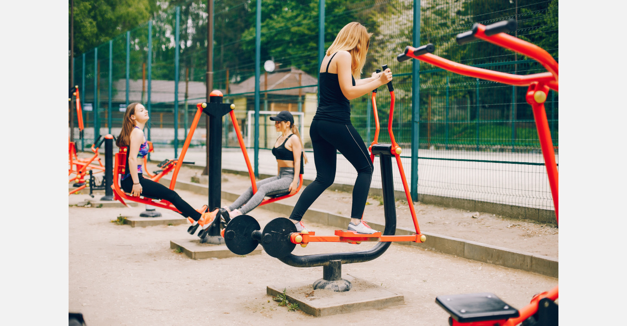 В Златоусте обустроят ещё одну площадку уличных тренажёров  