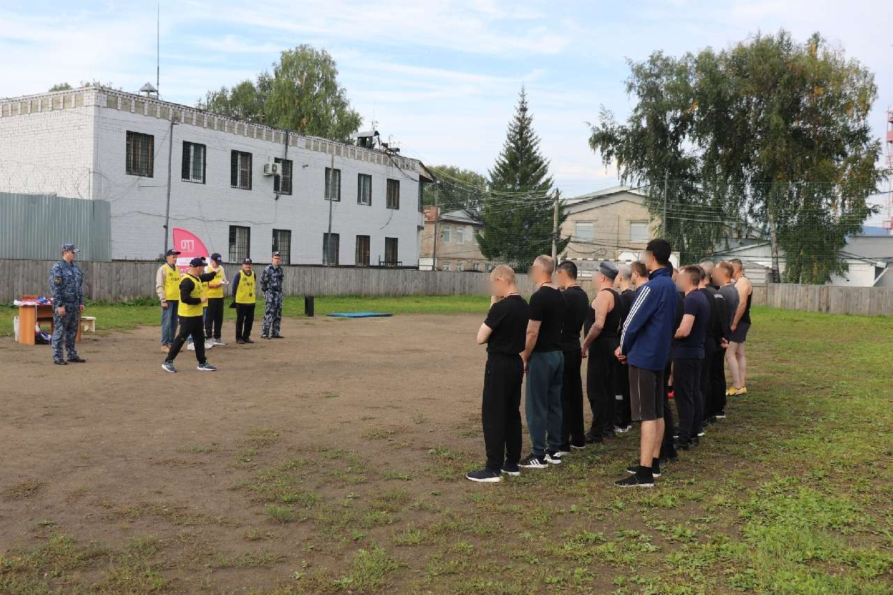 В златоустовской колонии сдали нормы ГТО