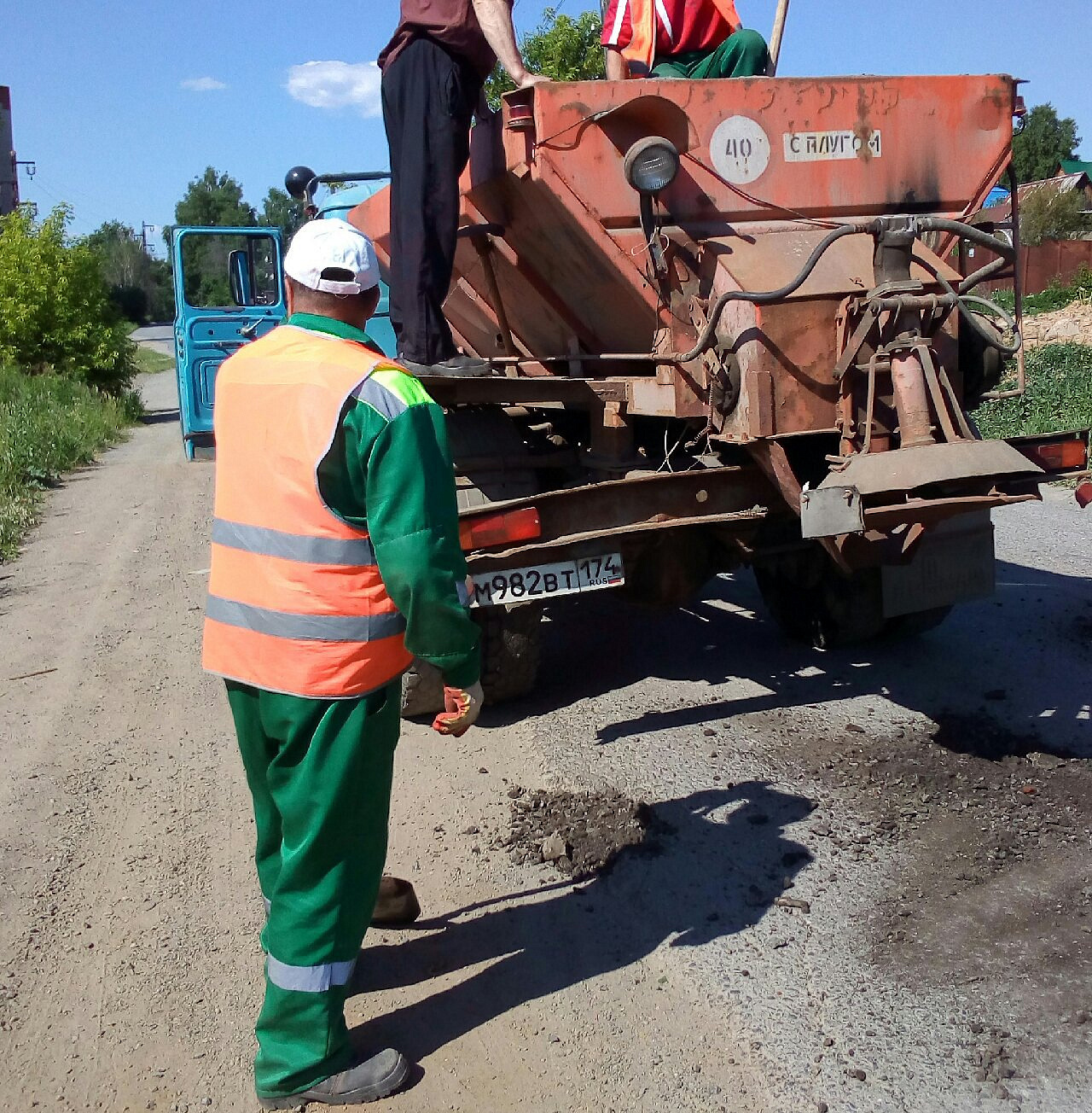 Златоустовцы удивились новому подходу к дорожным ремонтам